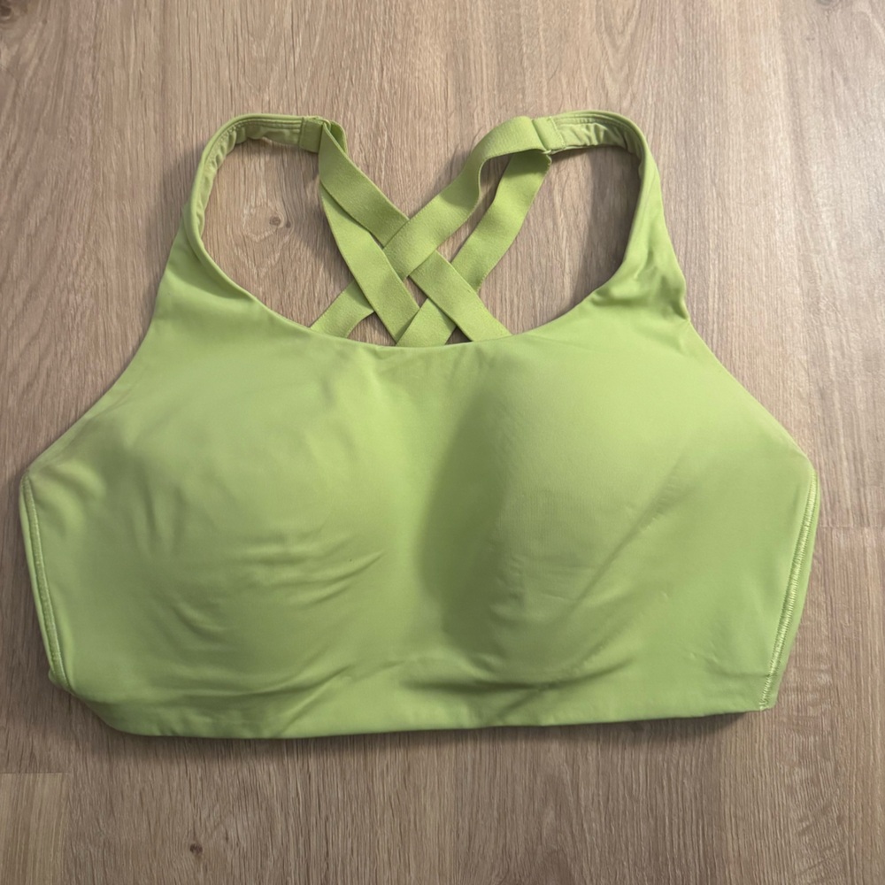 36DD Lululemon Energy Bra *High Support, B–DDD Cups in Wasabi